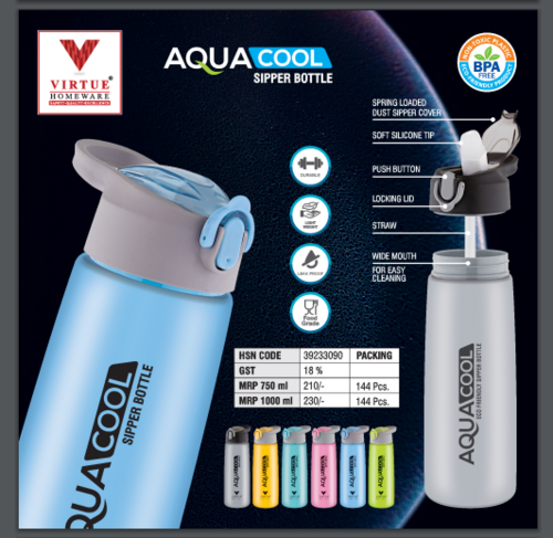 AQUA COOL VIRTUE HOMEWARE SIPPER BOTTLE