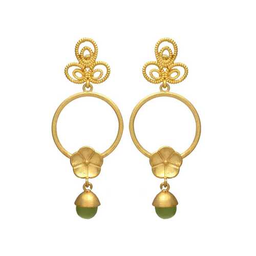 Handmade Jhumki woman earring