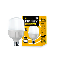 Sun King Infinity 40w Led Bulb - Polycarbonate & Abs Plastic Body , 4000 Lumen Output With Energy-efficient Hybrid Technology For Home & Commercial Use