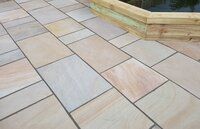 Camel Dust Indian Sandstone Cheap Outdoor Garden Paving Slabs Patio Walkway Pavers Landscaping natural Stone Tiles