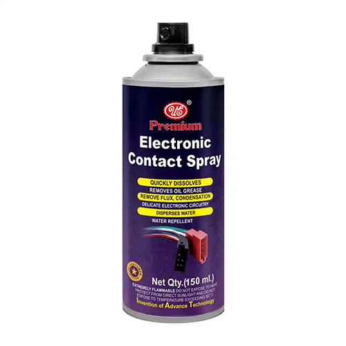 Premium Electronic Contact Cleaner Spray - 150 ml Size | Up to 24 Months Expiration, Ideal for Car Maintenance and Care