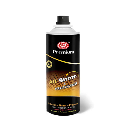 All Shine Multi Surface Polish Spray - Metal Safe | Black Multipurpose Cleaner for Home Appliances Fresh Scent 24-Month Shelf Life