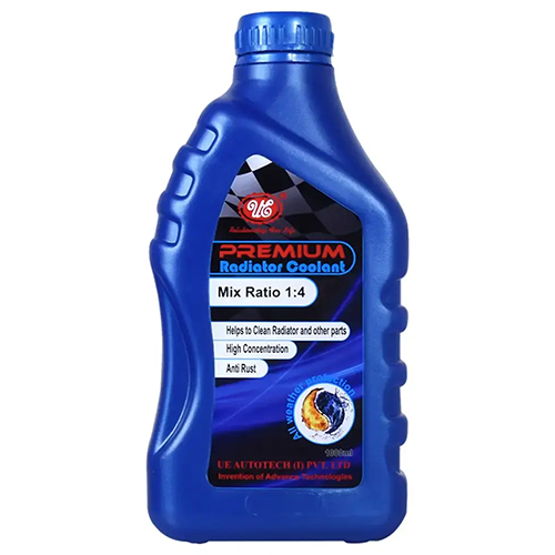 1000ml Premium Blue Car Radiator Coolant Concentrate - Industrial-Grade Formula, Engine Treatment for Optimal Performance & Leak Detection