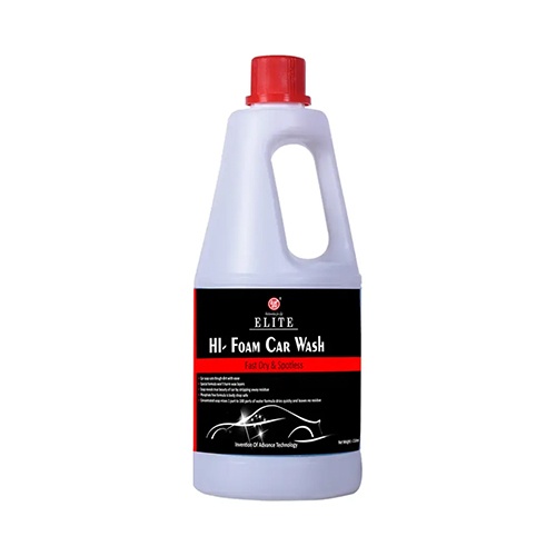 Hi Foam Car Foam Wash Shampoo - Plastic Material, Industrial Size Options | Heavy-Duty Foam Application for Effective Vehicle Cleaning