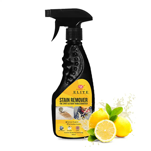UE Elite Stain Remover - Metal Spray Bottle, 500ml Size | Black Formula for Tough Stains on Fabrics, Carpets, and Hard Surfaces