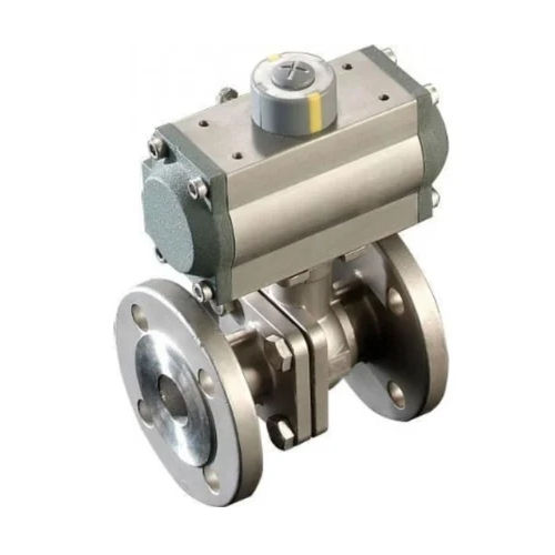 Stainless Steel Pneumatic Actuator Ball Valve