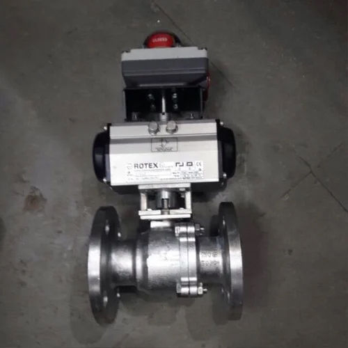 Stainless Steel Pneumatic Actuator Ball Valve