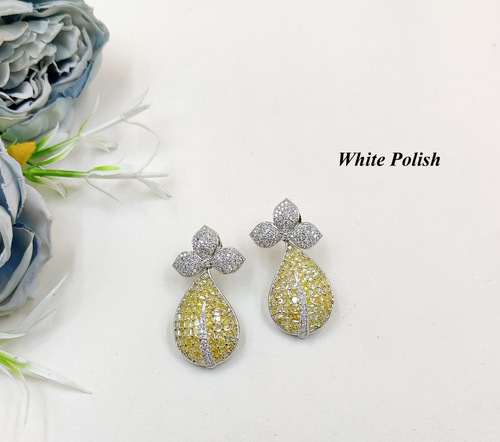 Fashionable American Diamond Studs