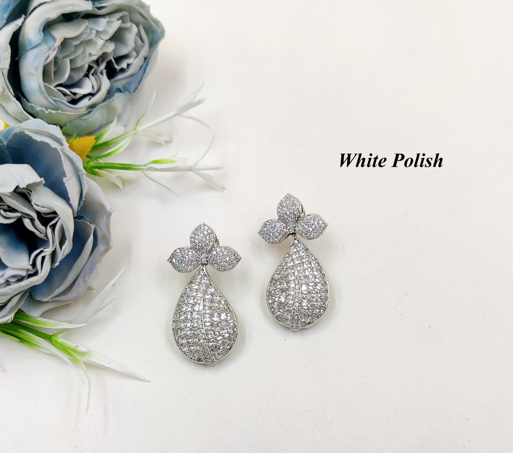 Fashionable American Diamond Studs