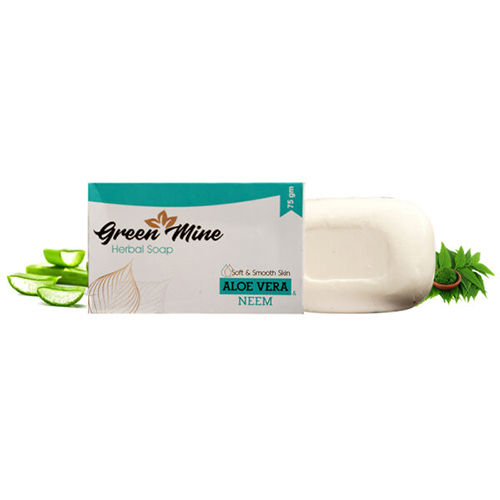 Aloe Vera Neem Herbal Soap Size: Different Size