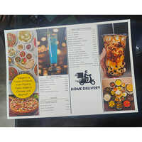 Designing Menu Card