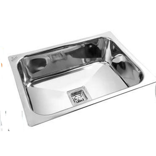 Curve Sqqaure Isi Single Bowl Sink