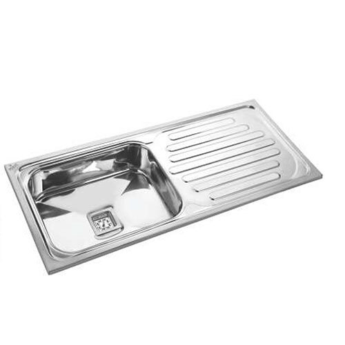 Curve Sqaure ISI Single Sink Drain Borad