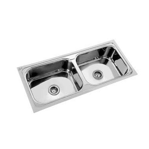 Prince Sqaure ISI Double Bowl Sink