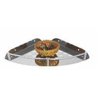 Decor Ss Corner Shelf