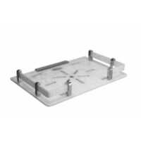 Pn 11 Setup Box Alpha - Aluminum & Polycarbonate, Medium, Gray | Durable, Lightweight, Smooth Finish, Adjustable Brackets, Surface Mount