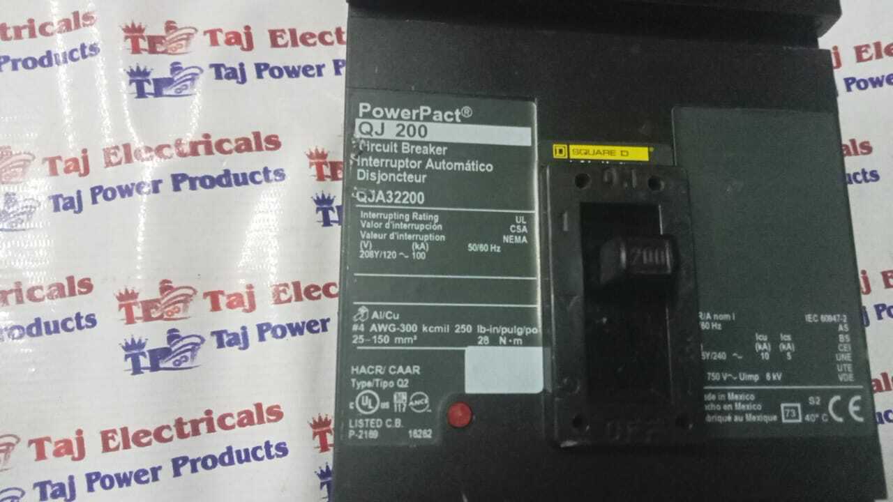 SCHNEIDER POWERPACT QJ 200 CIRCUIT BREAKER