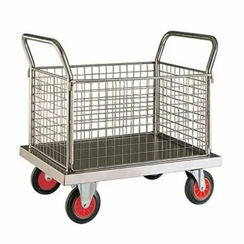 SS304 Linen Trolly