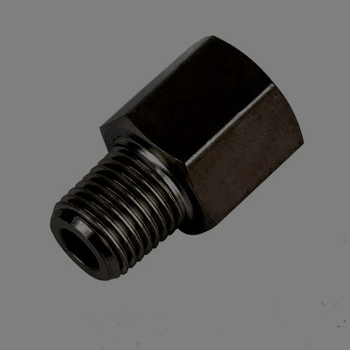 Black Stainless Steel Male Adaptor