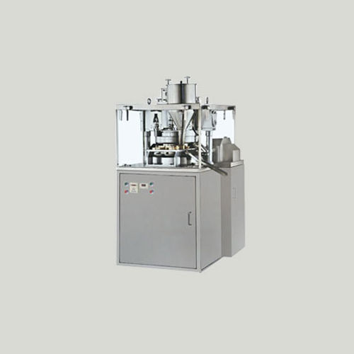 Silver Double Sided Rotary Tablet Machine