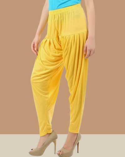 Lemon Yellow Color Viscose Rayon Patiala