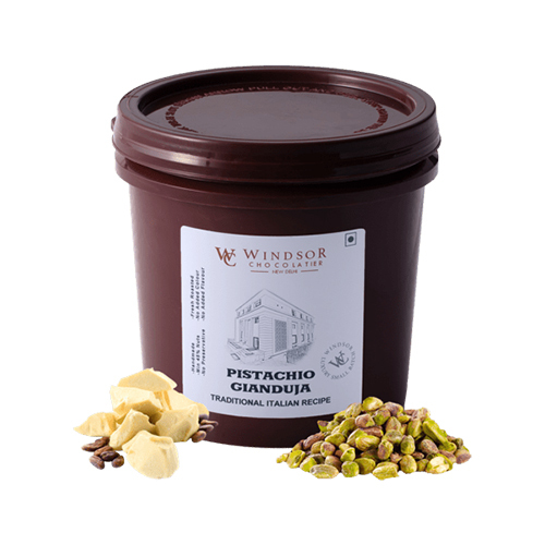 Pistachio Gianduja Filling
