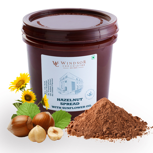 Hazelnut Spread With Sunflower Oil