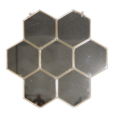 42 cm BeeHive Antique Mirror