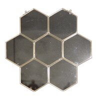42 Cm Beehive Antique Mirror - Application: Interior Decor