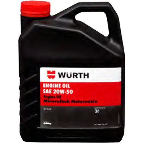 Black Engine Oil 20W 50