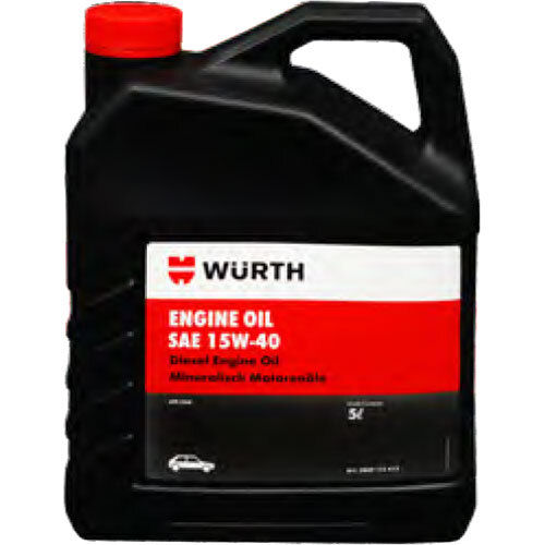 Black Engine Oil 15w 40