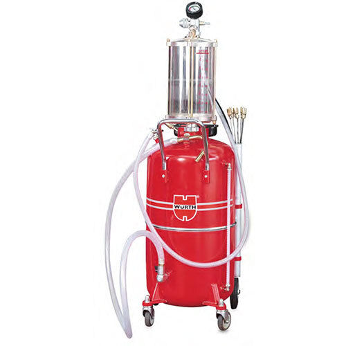 Red & Silver Oil Extraction Unit