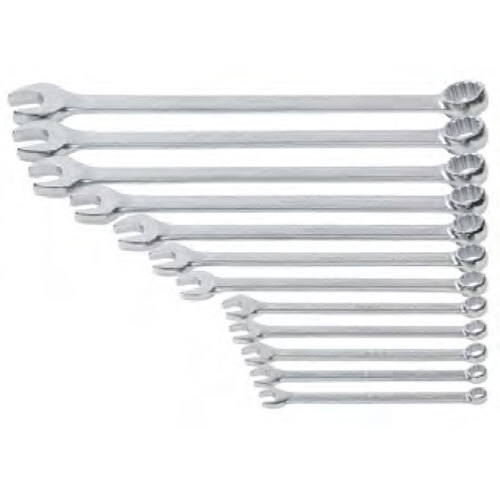 COMBINATION WRENCH SET EXTRA LONG - 12 pcs