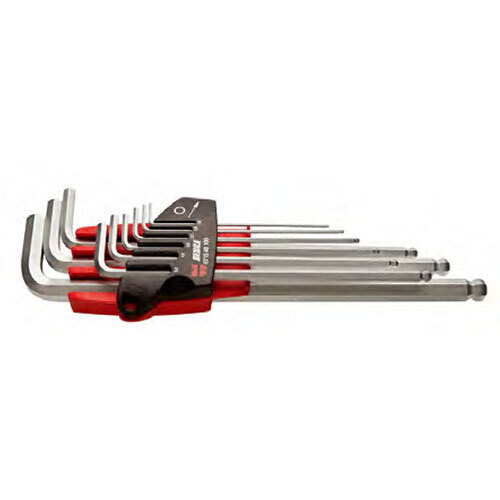 ALLEN KEY SET, HEXAGON SOCKET - BALL HEAD 1.5 - 10, 9 pcs