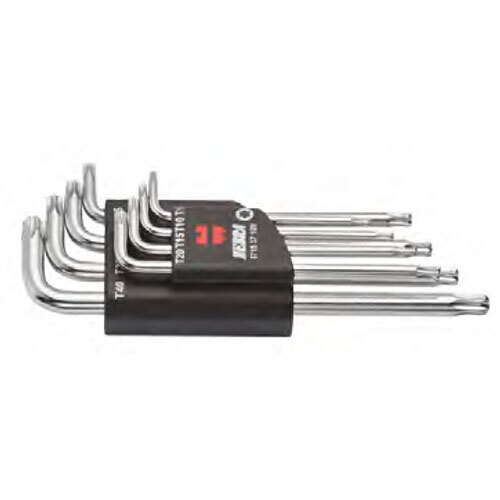 ALLEN KEY SET WITH BALL HEAD TX 9-40, 8 pcs