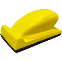 Flat Yellow Sanding Block  70 X 123 Mm