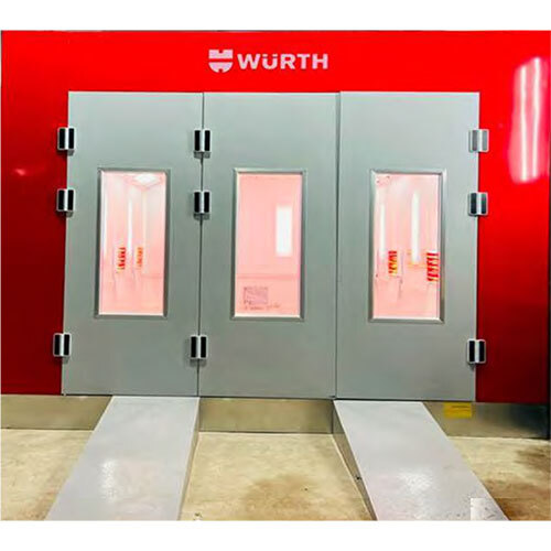 IR HEATER PAINTBOOTH TWIN BLOWER