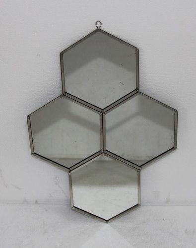 45 Cm Beehive Wall Mirror