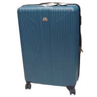 Blue Large Check-In Suitcase Bag