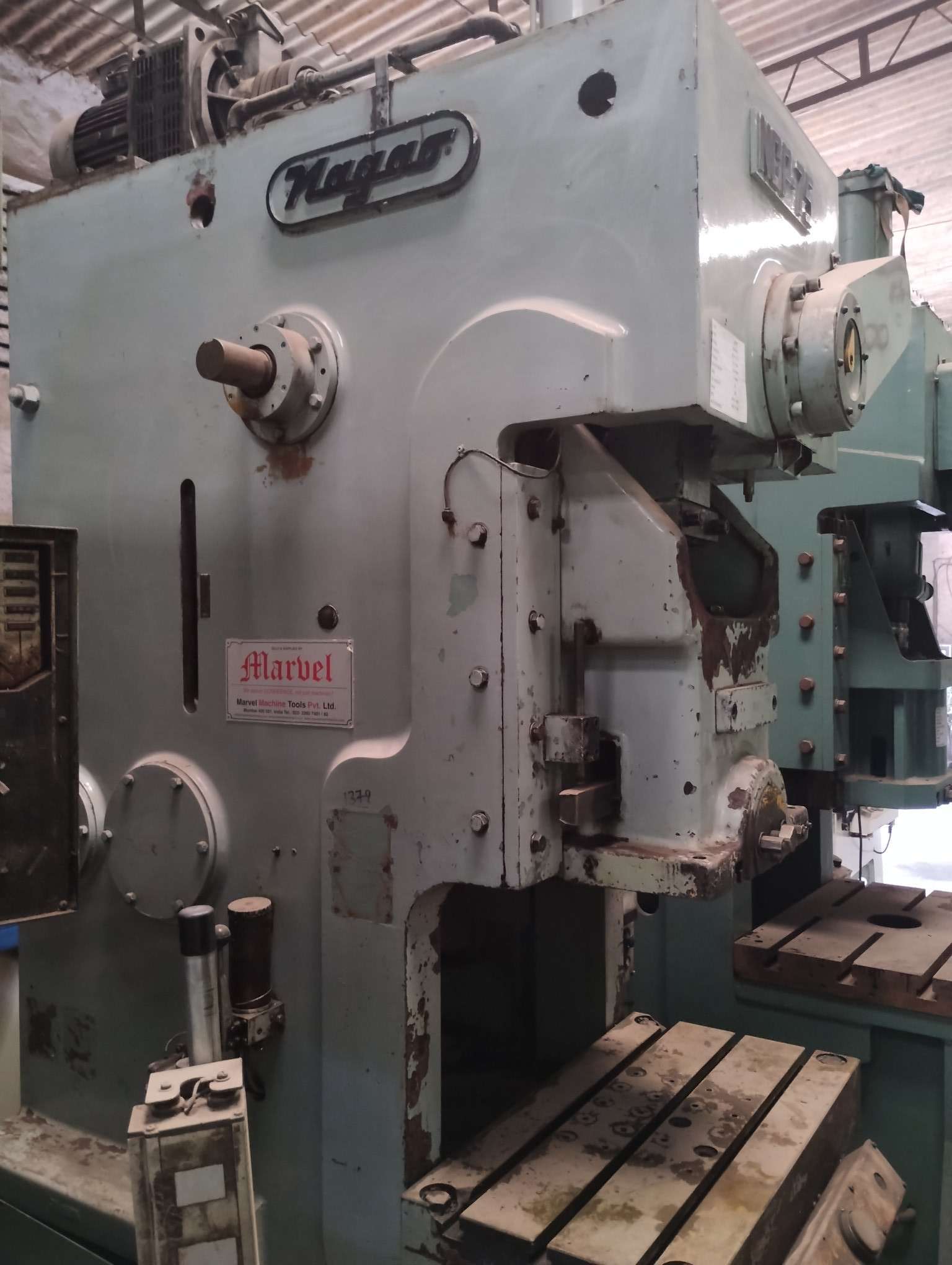 1379 NAGAO C Frame Single Crank Press