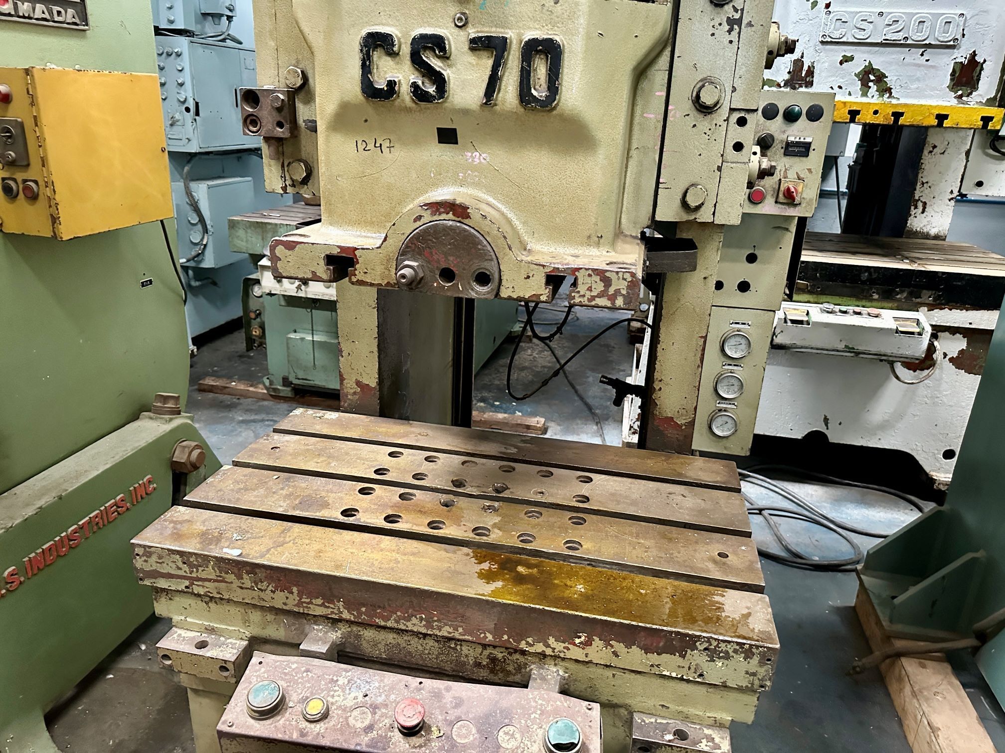 1247 MINCHANG C Frame Single Crank Press