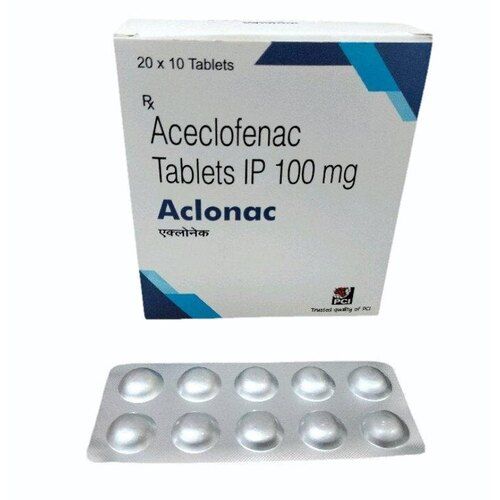 Aceclofenac 100 Mg Tablet at Best Price in Yamunanagar | Anjani Enterprises