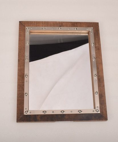 20 Inch Wooden Frame Mirror