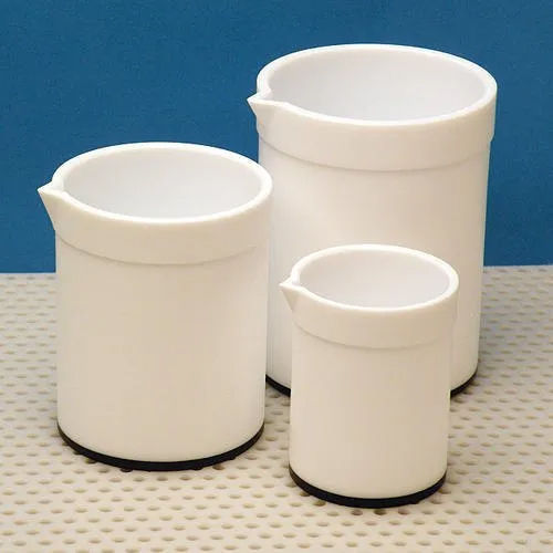 White Laboratory Ptfe Beaker