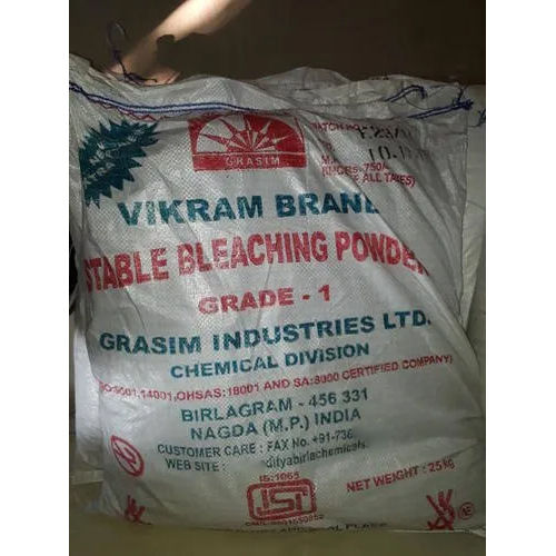 Stable Bleaching Powder Application: Industrial