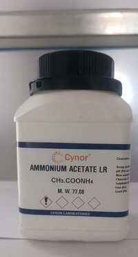 Ammonium Acetate 96% Lr (500 Gm) - Grade: Industrial