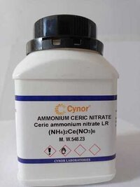Ammonium Ceric Nitrate Lr (500 Gm) - Formula: (nh4)2[ce(no3)6], Orange-red, Water-soluble | High Purity, Strong Oxidant, Laboratory Reagent, Organic Synthesis, Quantitative Analysis