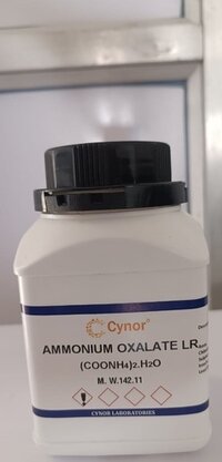 Ammonium Oxalate Lr (500 Gm) - White Crystalline Powder, Chemical Formula: (coonh4)2.h2o, High Purity, Lab Grade, Soluble In Water, Easy To Use, Reliable Source