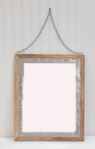 22 Inch Wooden Frame Mirror