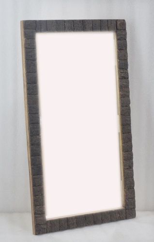 30 Inch Bark Frame Mirror